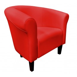 Fotel Milo D15 czerwony...