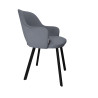 Krzesło Milano BL14 – czarna noga profil, stylowe krzesło