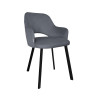 Krzesło Milano BL14 – czarna noga profil, stylowe krzesło