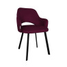 Krzesło Milano MG02 czarna noga, tkanina Magic Velvet