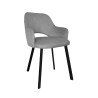 Krzesło Milano MG17 – czarna noga profil, eleganckie krzesło