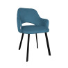 Krzesło Milano MG33 – czarna noga profil, stylowe krzesło