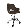 Fotel obrotowy Milano MG05 – brązowy, tapicerka Magic Velvet