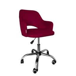 Fotel obrotowy Milano MG31 czerwony – Magic Velvet