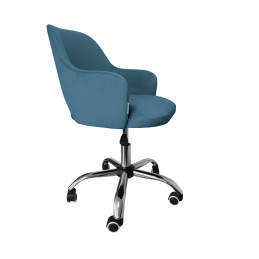 Fotel obrotowy Milano MG33 niebieski