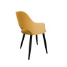 Krzesło obrotowe Milano MG15 miodowy z czarną podstawą