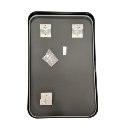 Lustro LOFT 40x60 cm białe ścienne