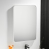 Lustro LOFT 40x60 cm białe ścienne
