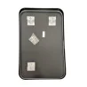 Lustro LOFT 60x80 cm białe ścienne
