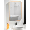 Lustro LOFT FX-05 60x80 – złote ścienne do łazienki