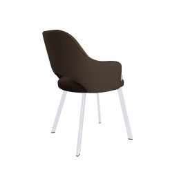 Krzesło Milano MG05 biała noga, tkanina Magic Velvet