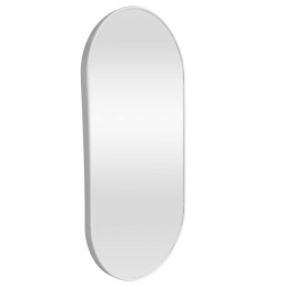Lustro Elipsa 75x40 – białe owalne ścienne do łazienki