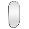Lustro Elipsa GX06 100x50 – czarne owalne ścienne