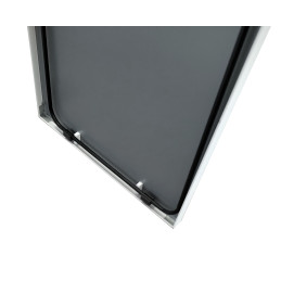 Lustro podłogowe białe – wolnostojące pełnowymiarowe 165x50