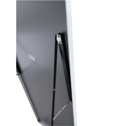 Lustro podłogowe białe – wolnostojące pełnowymiarowe 165x50