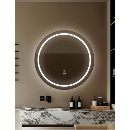 Lustro LED FI60 Y02 – okrągłe łazienkowe z podświetleniem