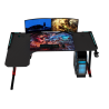 Biurko Gamingowe Komputerowe  LED "L" dla gracza Carbon 140x100
