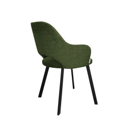 Krzesło Milano Vogue 11 – zielone, czarna noga