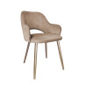 Krzesło Milano Vogue 3 – noga złota, styl i komfort