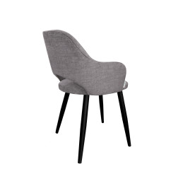 Krzesło Milano VOGUE 15 welur ciemny szary