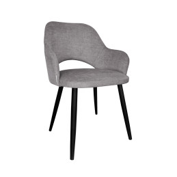 Krzesło Milano VOGUE 15 welur ciemny szary