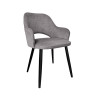Krzesło Milano VOGUE 15 welur ciemny szary