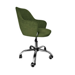 Fotel obrotowy Milano Vogue 11 mchowa zieleń