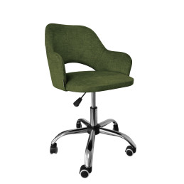 Fotel obrotowy Milano Vogue 11 mchowa zieleń