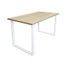 Stół do salonu kuchni 70x120x28 LOFT biały Dąb Sonoma