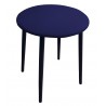Taboret TRIX D4 granat na czarnej podstawie – styl i komfort