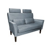 Sofa DENVER nogi venge BL06 szary błękit