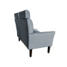 Sofa DENVER nogi venge BL06 szary błękit