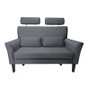 Sofa DENVER nogi venge szary