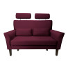 Sofa DENVER nogi venge MG02 - velvet śliwka