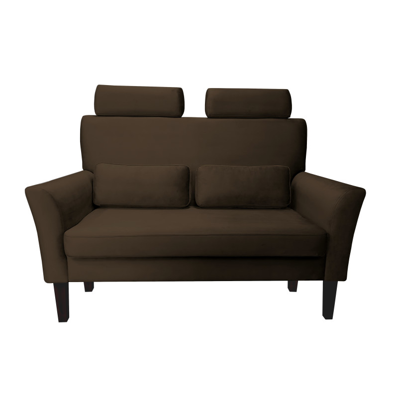 Sofa DENVER nogi venge MG05 - brązowy velvet