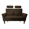 Sofa DENVER nogi venge MG05 - brązowy velvet