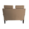 Sofa DENVER nogi venge - jasny brąz, velvet