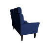 Sofa DENVER 2-osobowa - nogi Venge, granatowy velvet