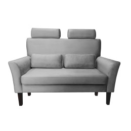 Sofa DENVER nogi venge MG17 - szara, velvet