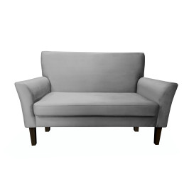 Sofa DENVER nogi venge MG17 - szara, velvet