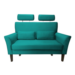 Sofa DENVER 2-osobowa velvet nogi venge MG20