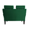 Sofa DENVER nogi venge MG25 – butelkowa zieleń, velvet
