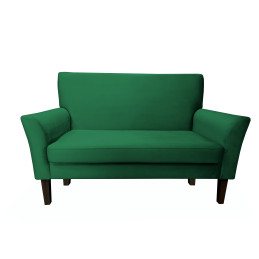 Sofa DENVER nogi venge MG25 – butelkowa zieleń, velvet