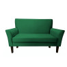 Sofa DENVER nogi venge MG25 – butelkowa zieleń, velvet