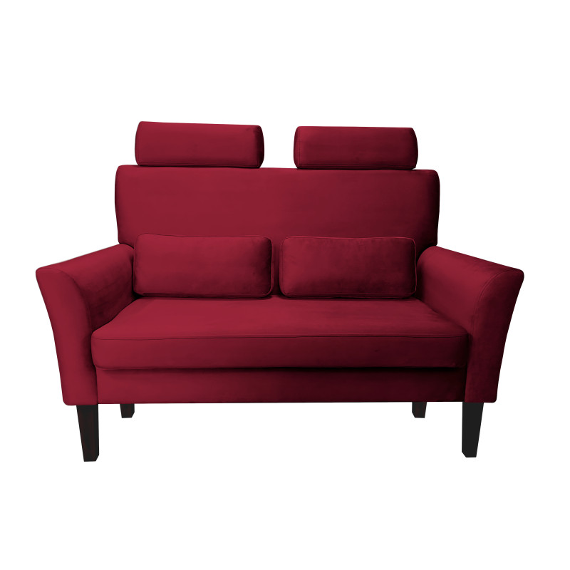 Sofa DENVER nogi venge MG31 - czerwony velvet