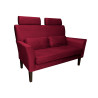 Sofa DENVER nogi venge MG31 - czerwony velvet
