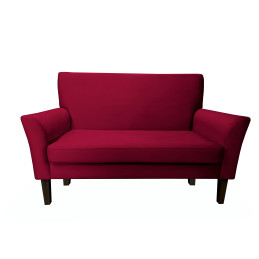 Sofa DENVER nogi venge MG31 - czerwony velvet