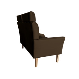 Sofa DENVER nogi buk MG05 – brązowy velvet