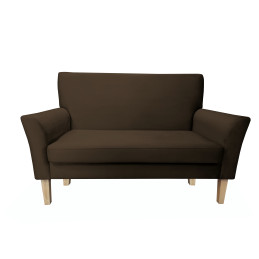 Sofa DENVER nogi buk MG05 – brązowy velvet