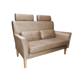 Sofa DENVER nogi buk MG06 - jasny brąz